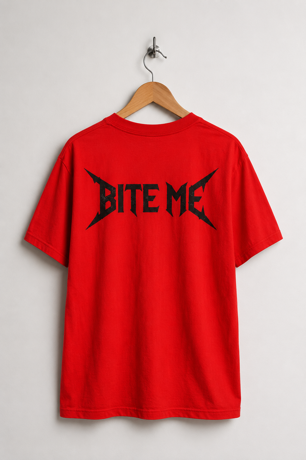 Bite Me T-Shirt | Demon Eyes Graphic Streetwear Shirt | Goth Oversized Tee