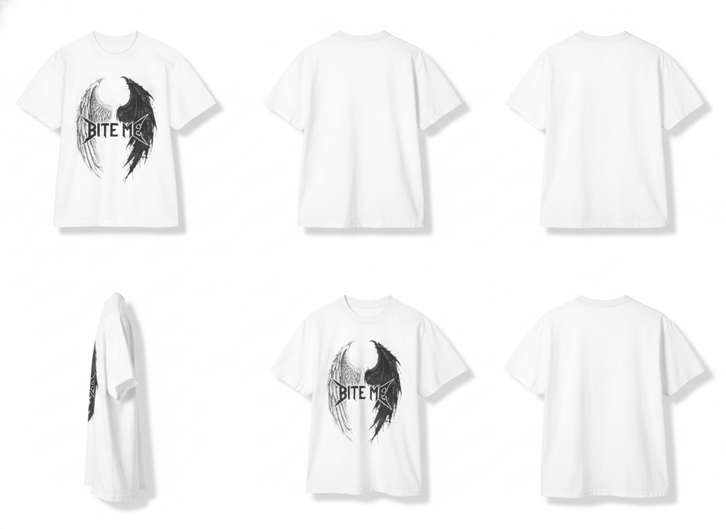 Born From Angels But Raised By The Devil | Gothic Streetwear Shirt | Goth Oversized Tee